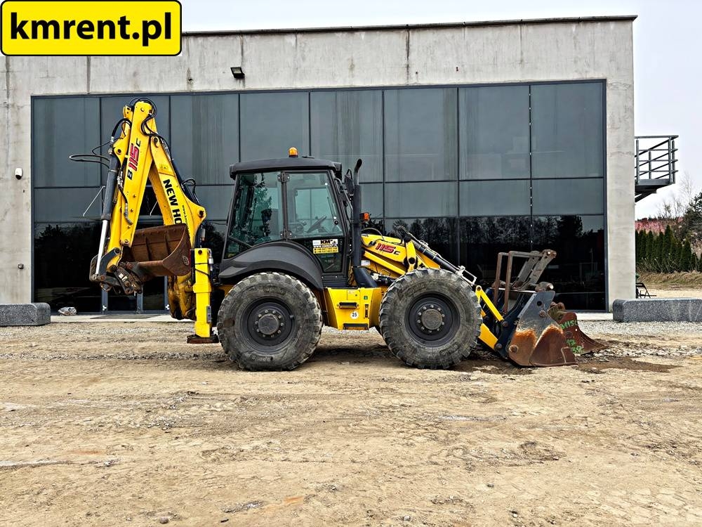 New Holland B 115 C KOPARKO-ŁADOWARKA 2017r. MTH: 3610 | jcb 3