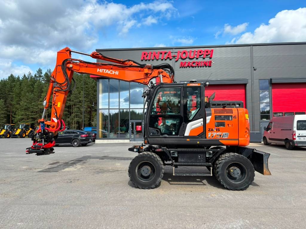 Hitachi ZX 175 W-7 / Pyörittäjä, Rasvari, Stage V