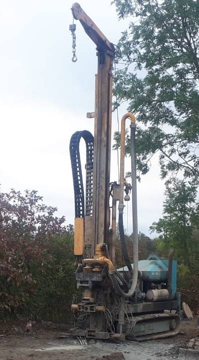 Foreuse Geotec Rotomax L mit XL-Sonderbohrkopf — occasion 2002, 13 860 h