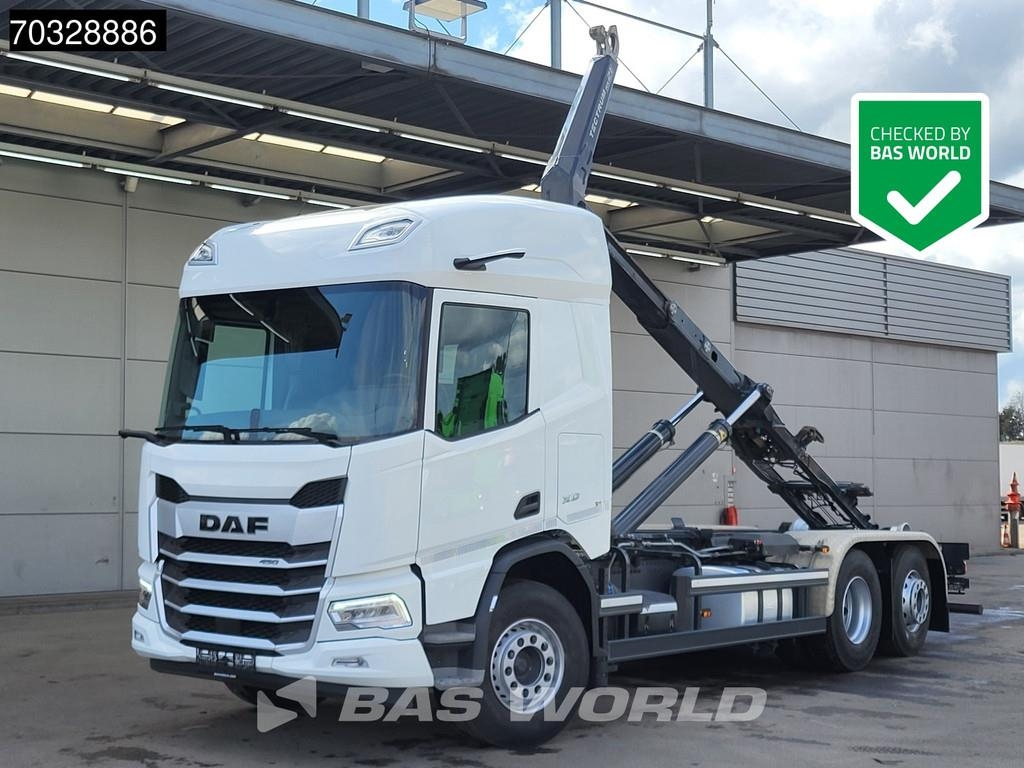 Camion ampliroll DAF XD 450 6X2 Meiller RS2170 containersystem axl — occasion 2023