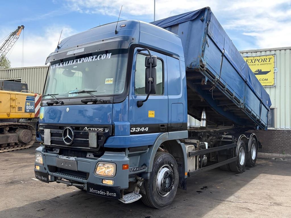 Camion benne Mercedes-Benz Actros 3344 - V6 - Big Axles - Full Steel S — occasion 2008