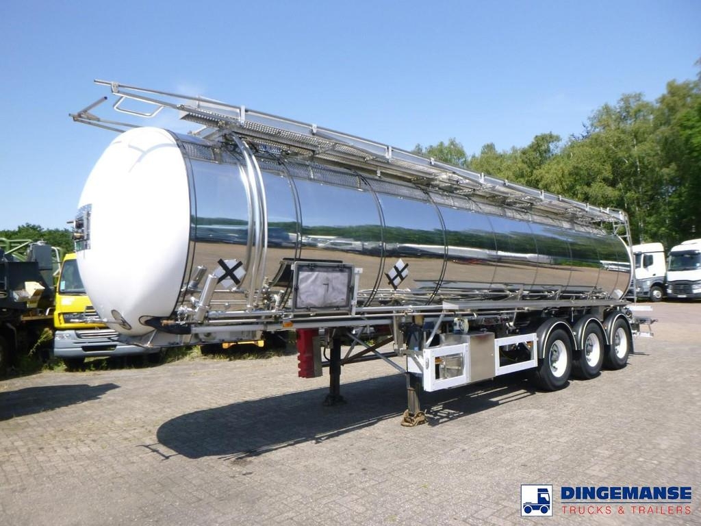 Feldbinder Chemical tank inox 30 m3 / 1 comp