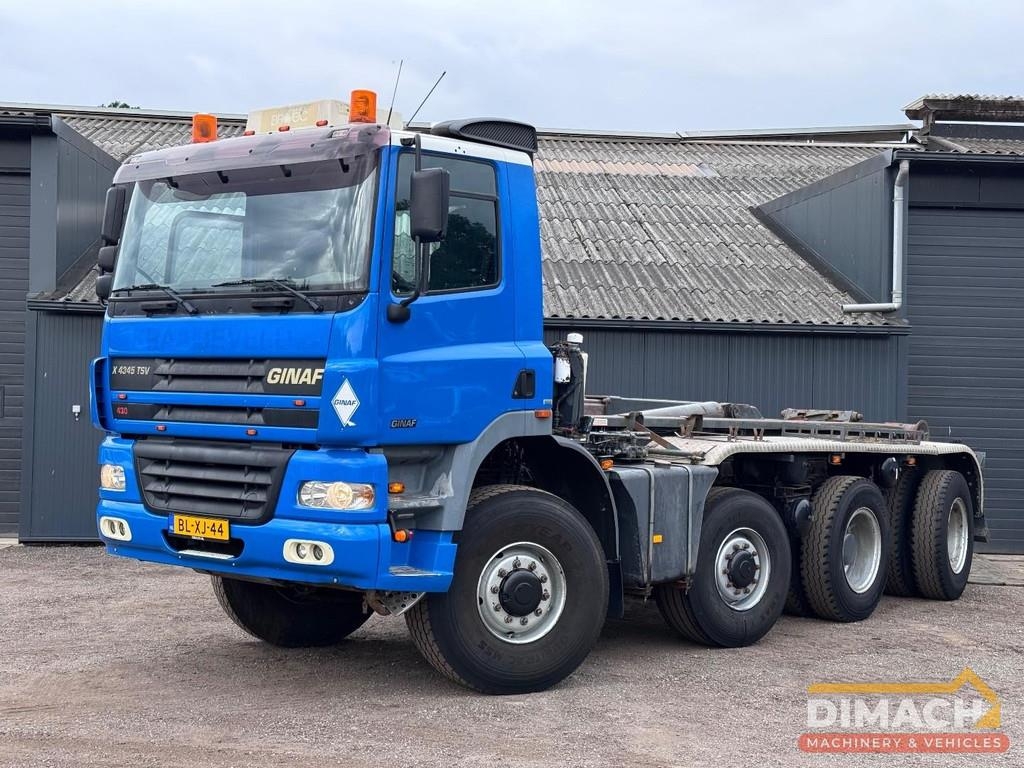 Ginaf X 4345 TSV 8x6*6 - ( CF 85 ) hooklift 35 ton VDL -