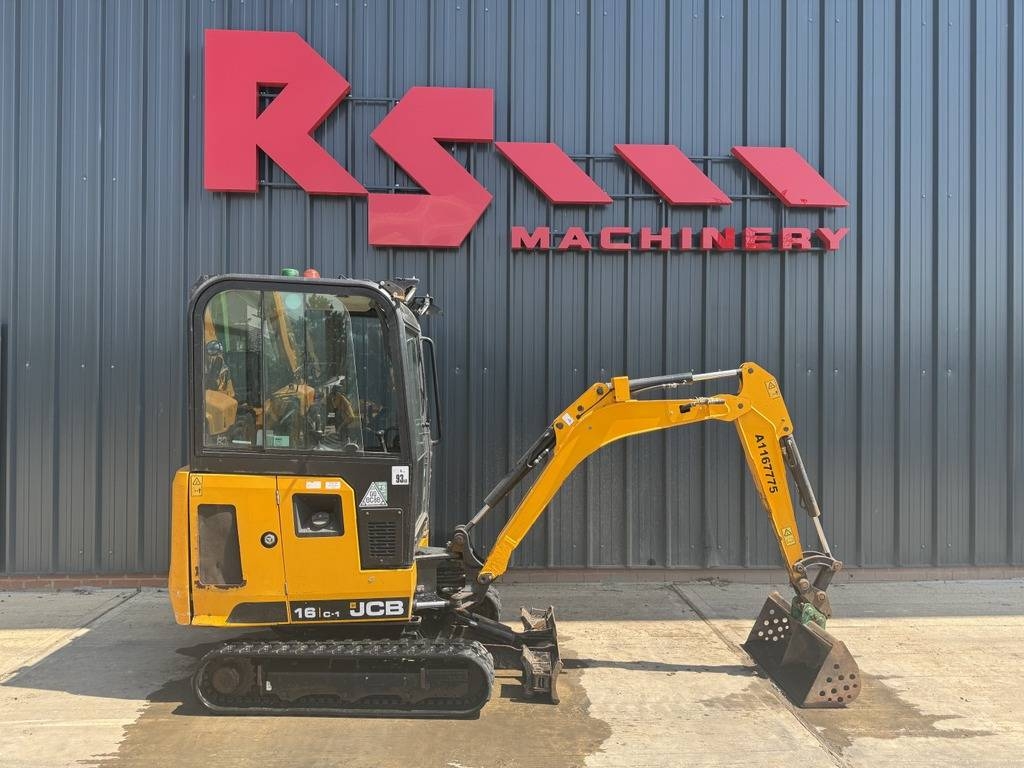JCB 16 C-1 1.7t Mini Excavator just 376 hours