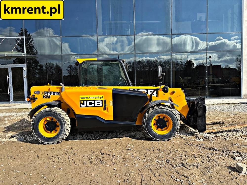 JCB 525-60 ŁADOWARKA TELESKOPOWA 2015R. MTH: 1518! | J