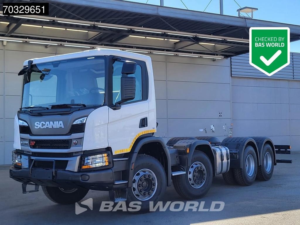 Scania P370 8X4 NEW 8x4 chassis Semi Automatic Euro 6