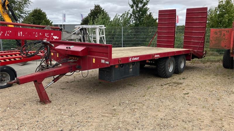 Tinaz 12 tons maskintrailer TINAZ 12 Tons velholdt maski