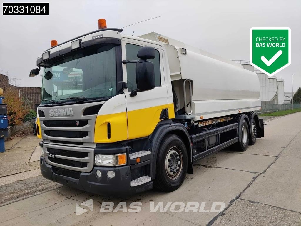 Scania P400 6X2 STOKOTA Fuel tanker 4 compartments 19.930