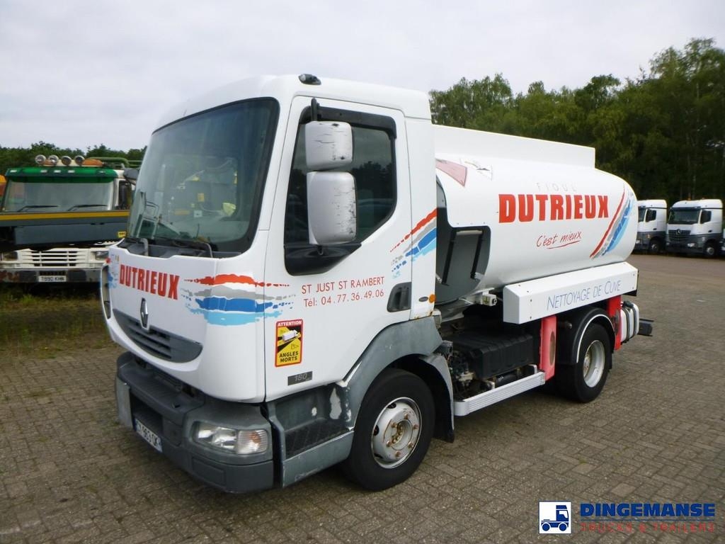 Renault Midlum 180 dci 4x2 fuel tank 6.5 m3 / 2 comp