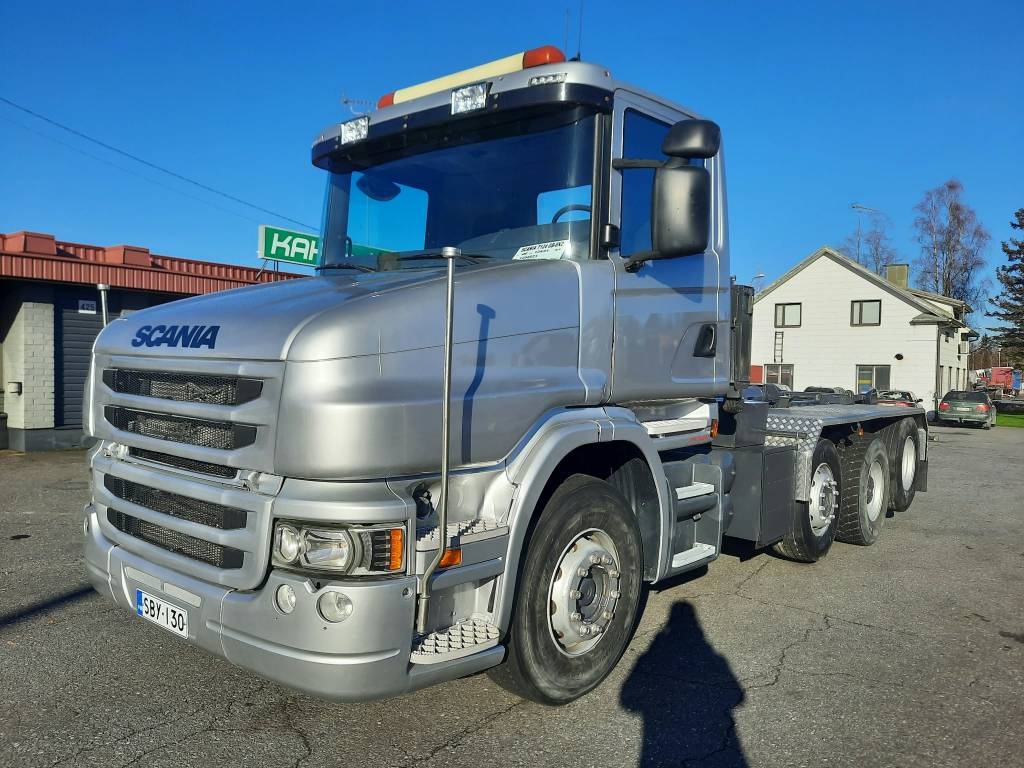 Camion ampliroll Scania T 124 — occasion 2000