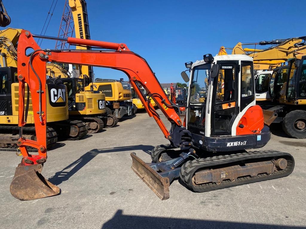 Mini-pelle Kubota KX 161-3 . — occasion 2007, 5 150 h
