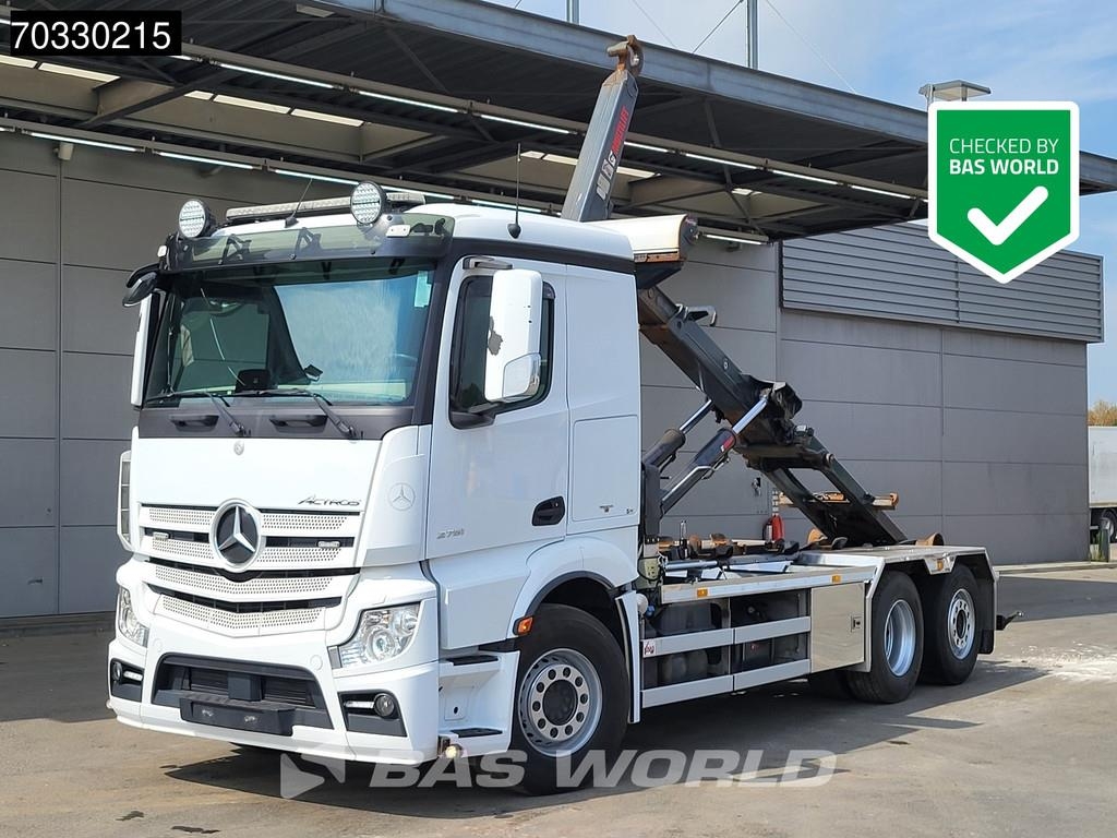 Mercedes-Benz Actros 2751 6X2 Retarder Hiab Multilift 21t Euro 6