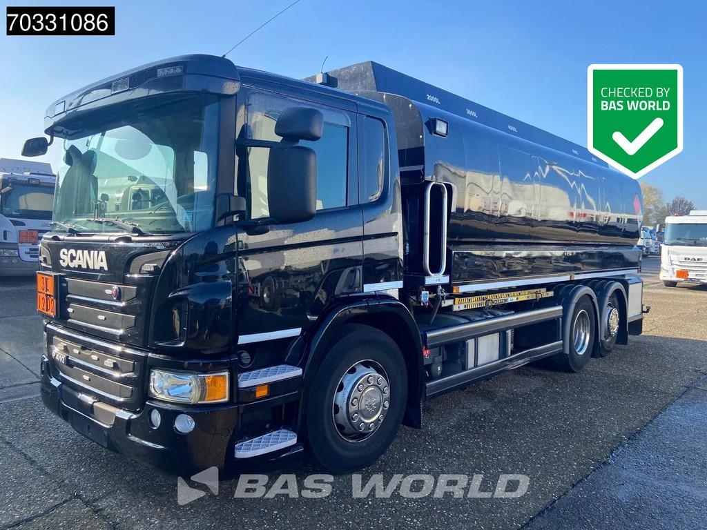Scania P410 6X2 STOKOTA 21.100Ltr Fuel tank 5 compartment
