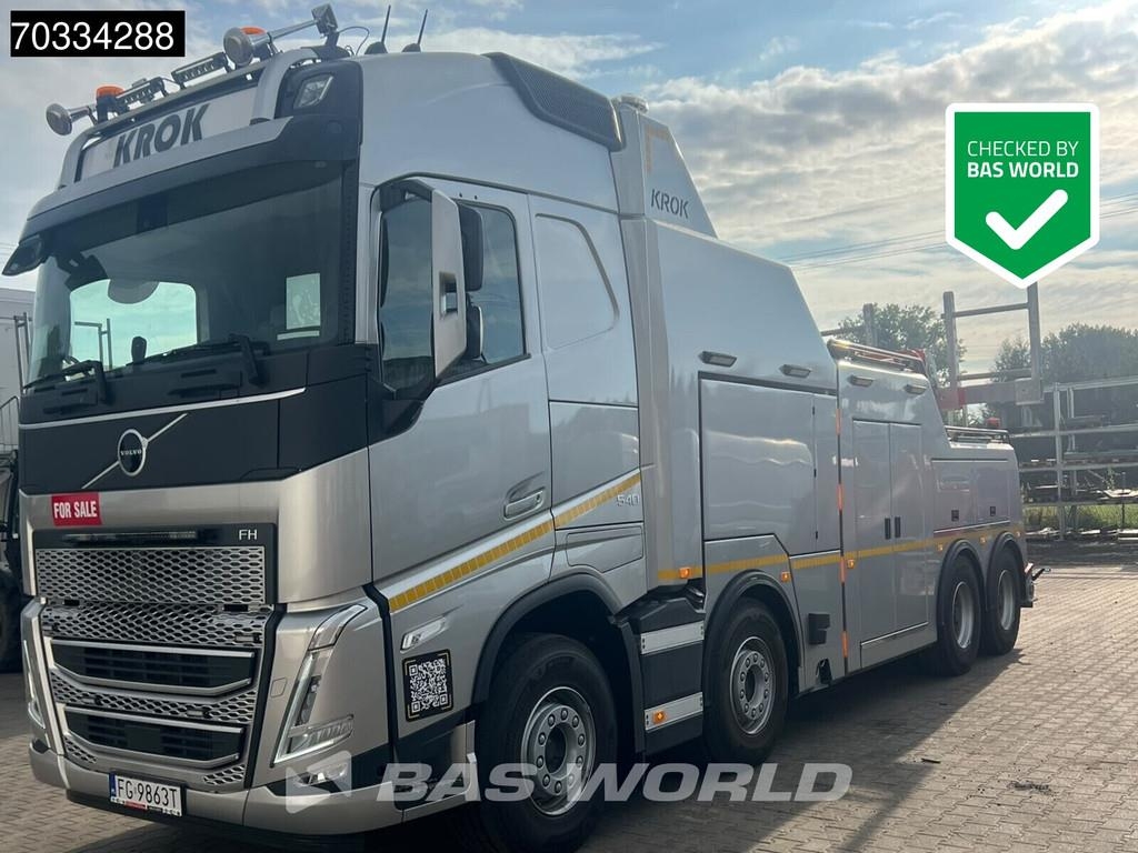 Camion porte-engins Volvo FH 540 FH 8X4 Krok IN19-23 Recovery Automati — occasion 2026