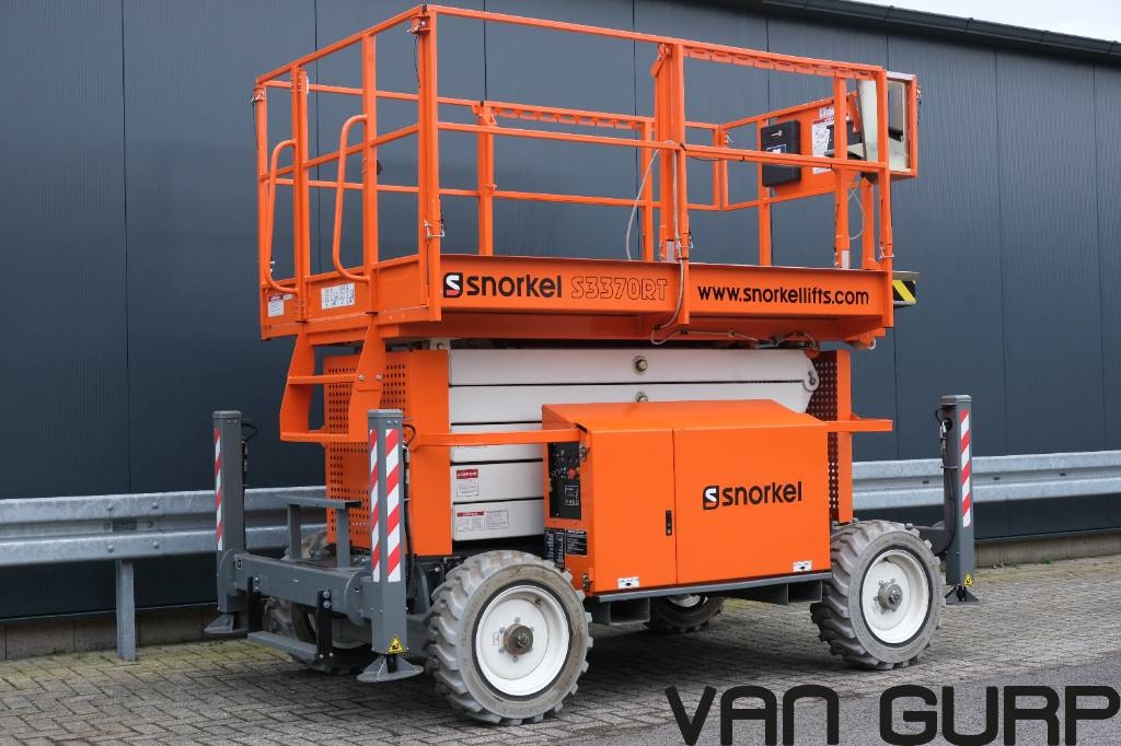 Nacelle à ciseaux Snorkel S 3370 ORT (ONLY 37h) Ruw terrein schaarhoogwerker — occasion 2018, 37 h