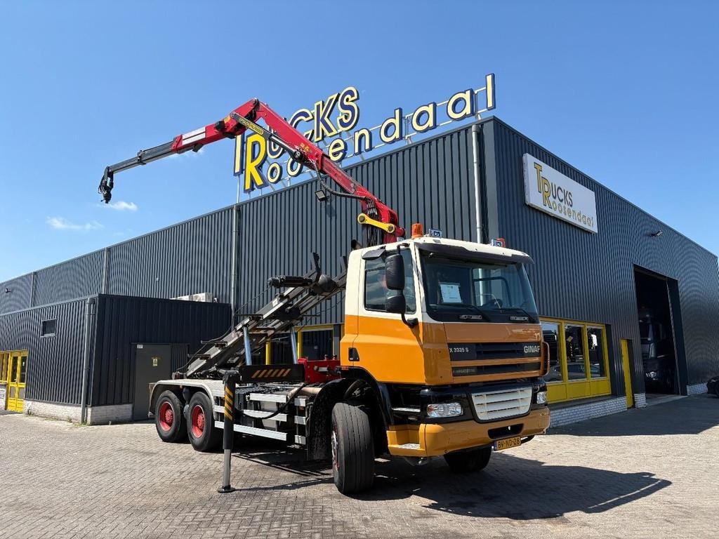 Ginaf X 3335 S + PALFINGER E 165 Z + 6X6 + MANUAL + CONT