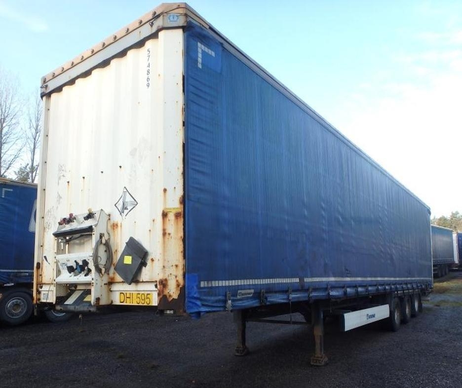 Krone Trailer Curtainsider Lifting + Sliding Roof Mega