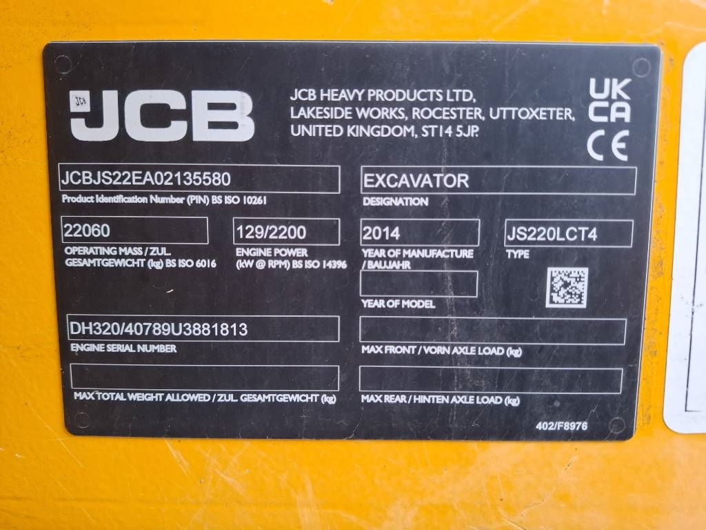 JCB JS 220 LC / MYYTY, SOLD kuva 19