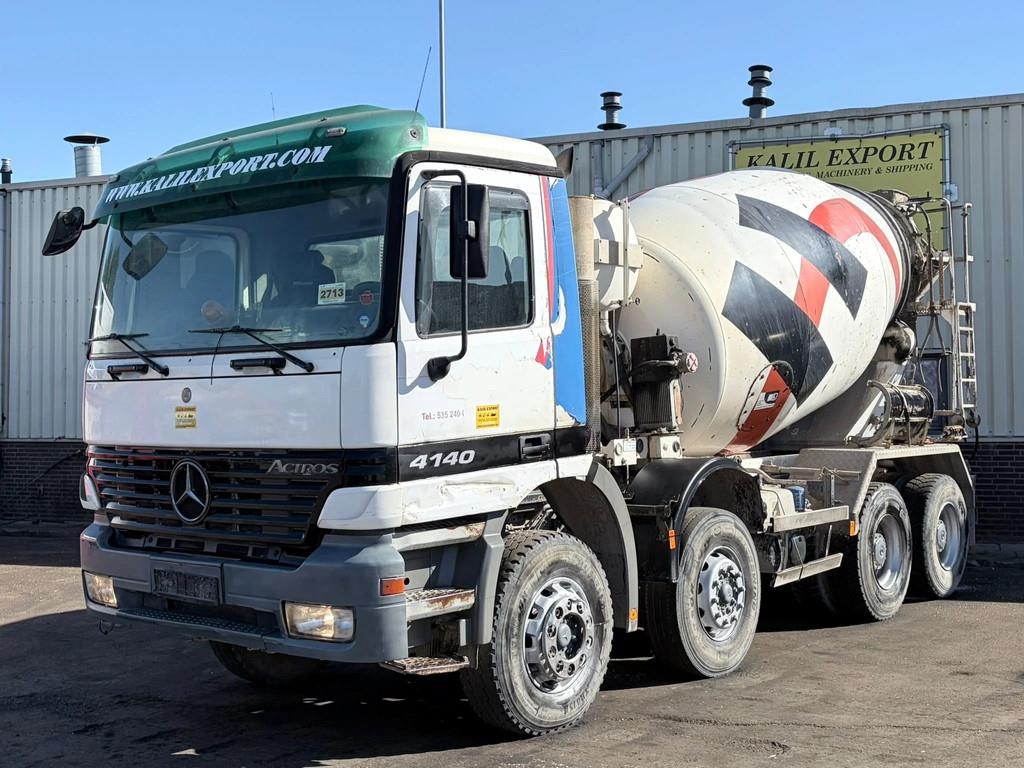 Mercedes-Benz Actros 4140 Concrete Mixer 8x4 EPS Gearbox 3 Pedal