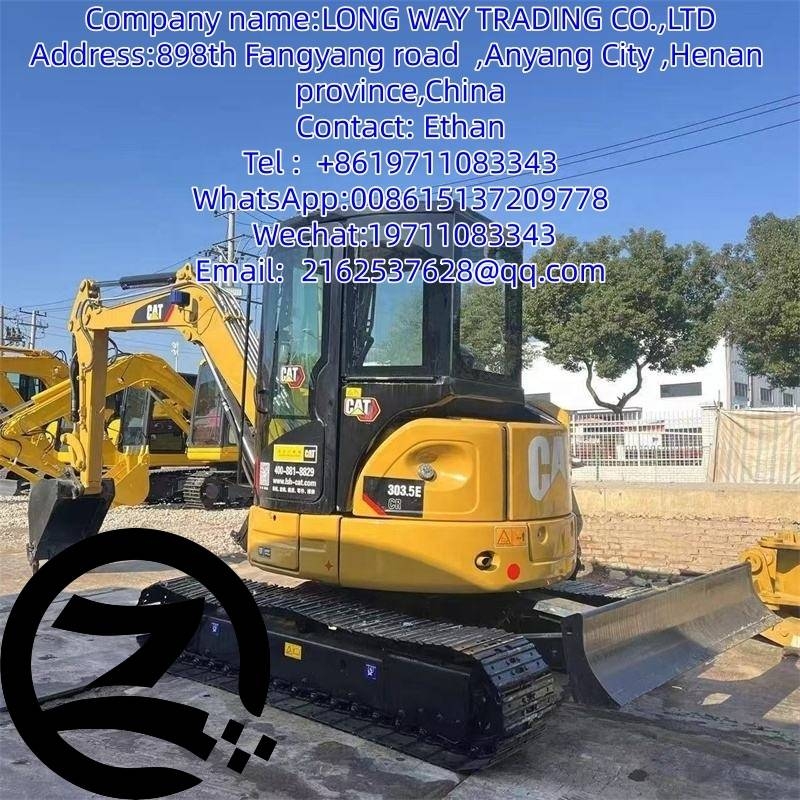 Pelle sur chenilles Caterpillar 303.5E — occasion 2022, 855 h