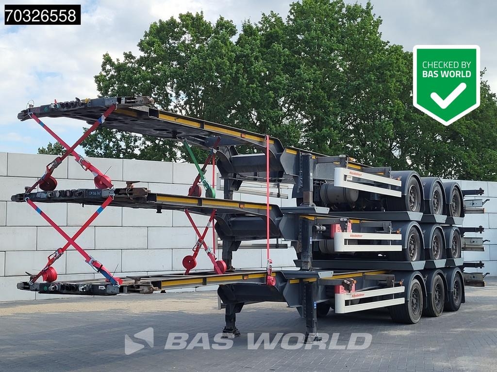 Kässbohrer CS APK 10/26 Lift Axle Stack