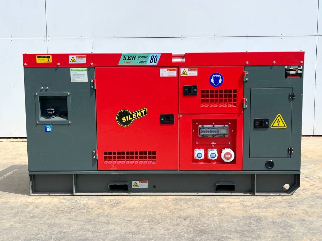 Ashita 80KVA AG3-80 - BRAND NEW / UNUSED