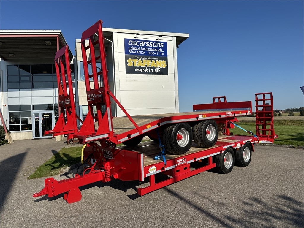 MAC 2 Axlad maskintrailer