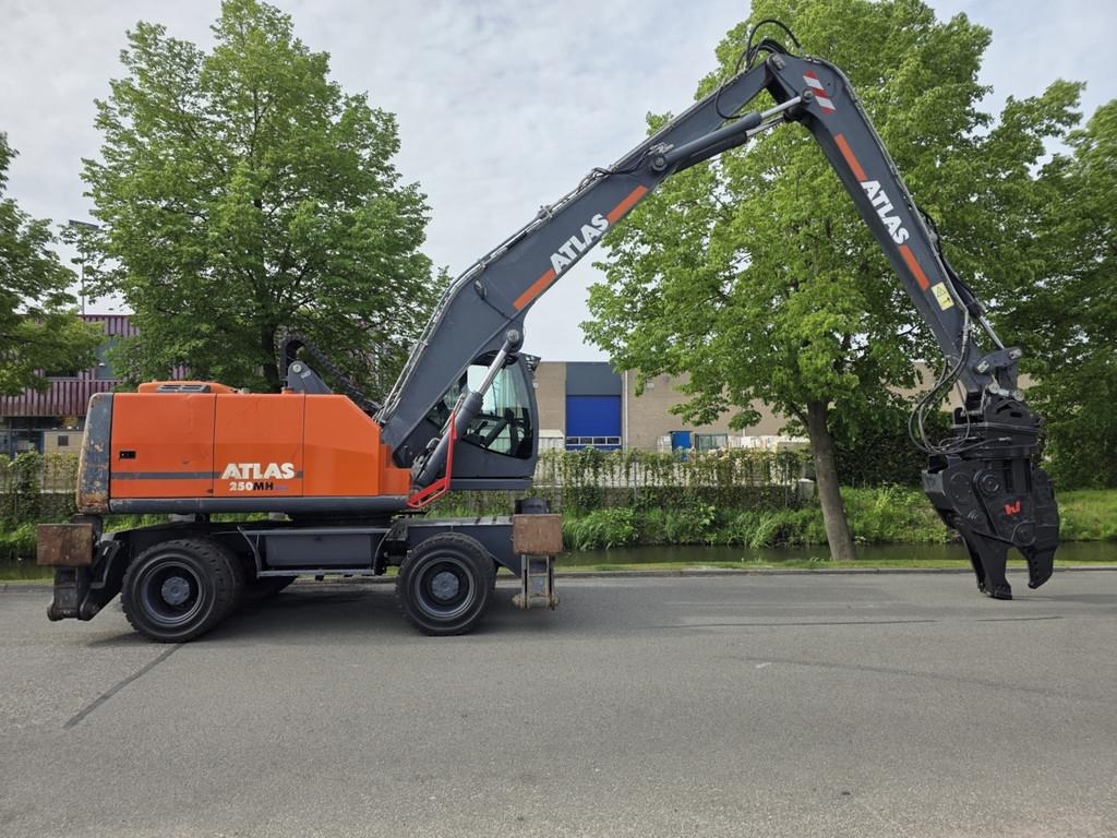 Atlas mh 250 handler 7214 hours overslagkraan atlas mh 2