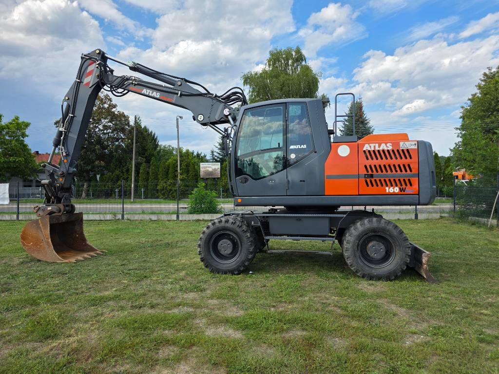 Pelle sur pneus Atlas 160 W — occasion 2017, 4 500 h