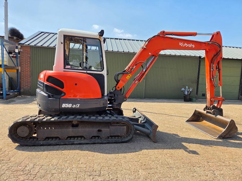 Mini-pelle Kubota U 50-3 A — occasion 2007, 4 205 h