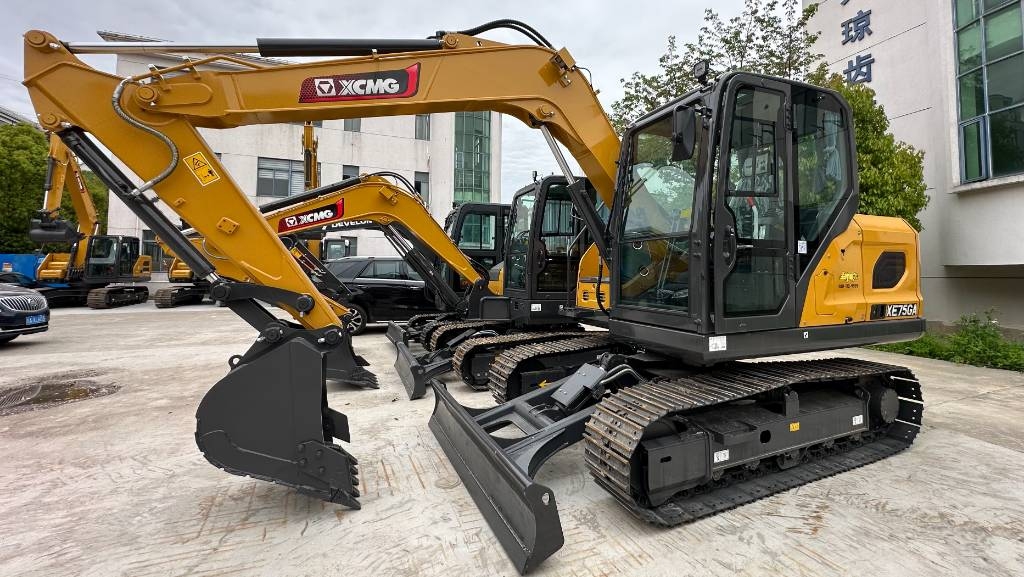 Mini-pelle XCMG XE 75 GA 2026 brand machine — occasion 2026