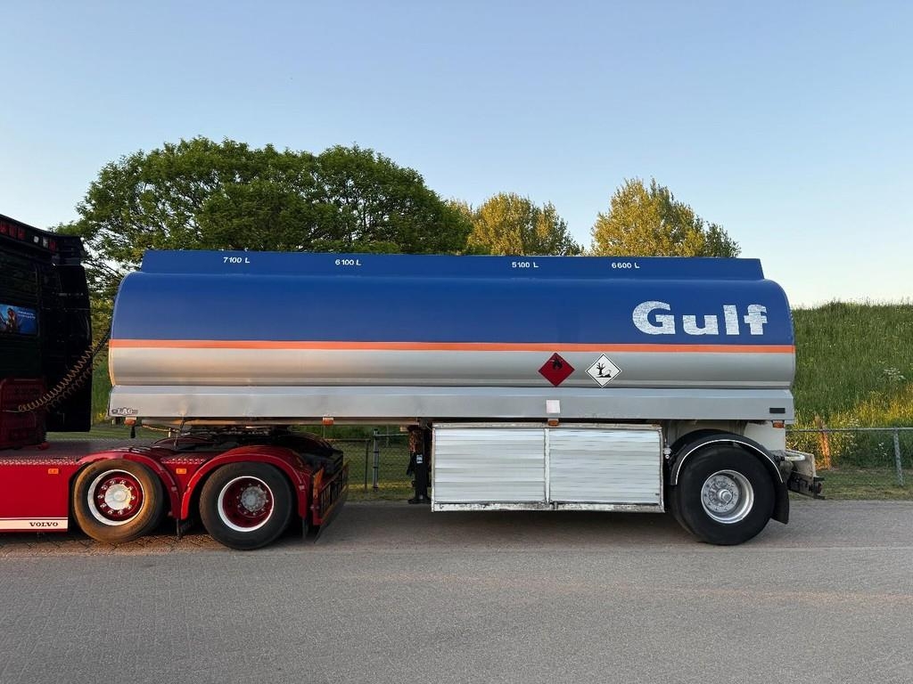 LAG Branstof 25,000 liters, Fuel, 4 compartments, ADR,