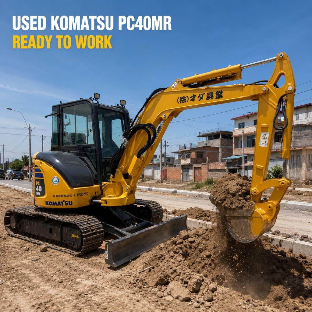 Mini-pelle Komatsu PC 40 MR — occasion 2024, 893 h