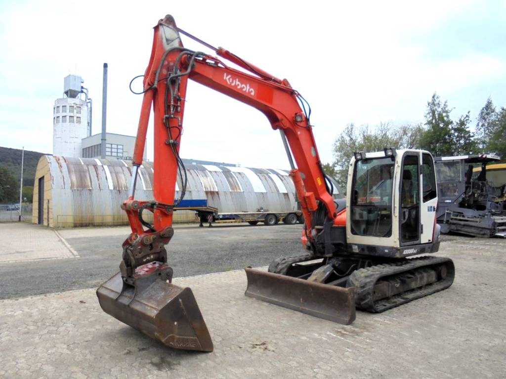 Mini-pelle Kubota KX 080-3 A — occasion 2009, 1 117 h