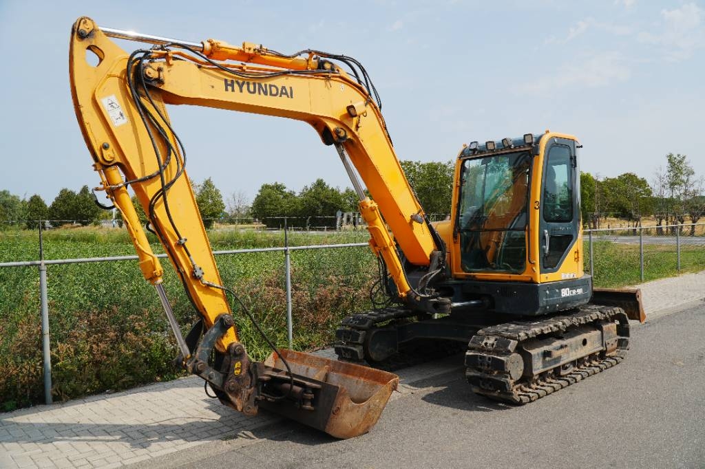 Hyundai R80CR-9A | 2015 | 4 Buckets + Sorting Grab
