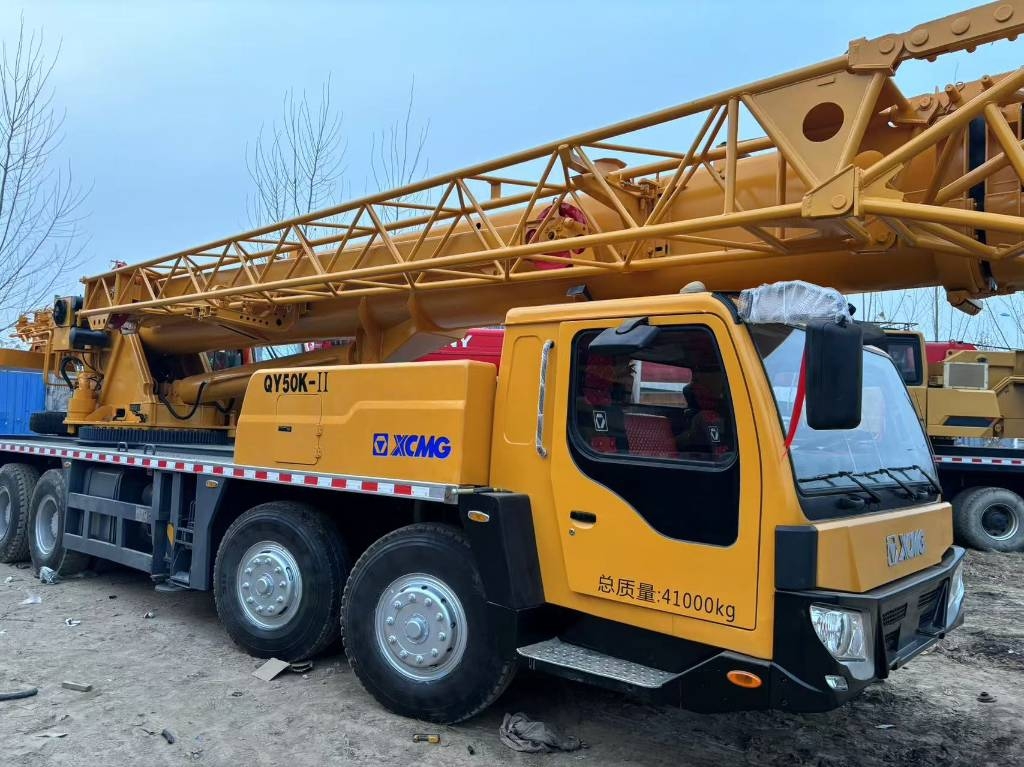 XCMG 25 Ton 50Ton 80Ton 100Ton Heavy Truck Crane