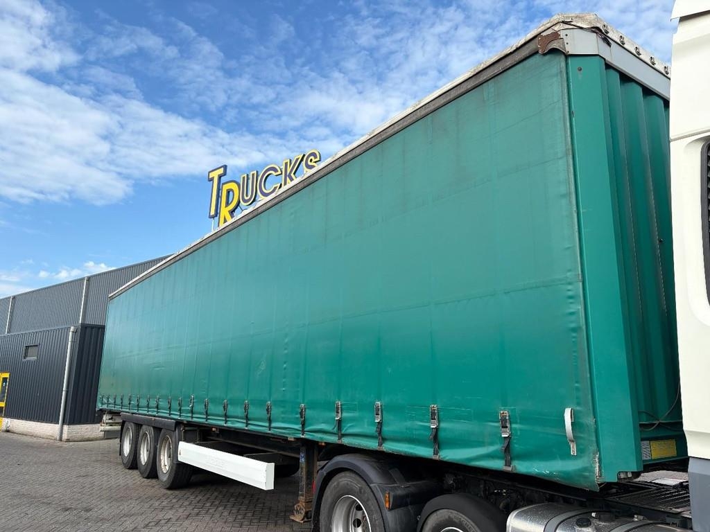 Semi-remorque PLSC Krone SD27 + 3X BPW AXLE + AXLE + SLIDING ROOF — occasion 2009