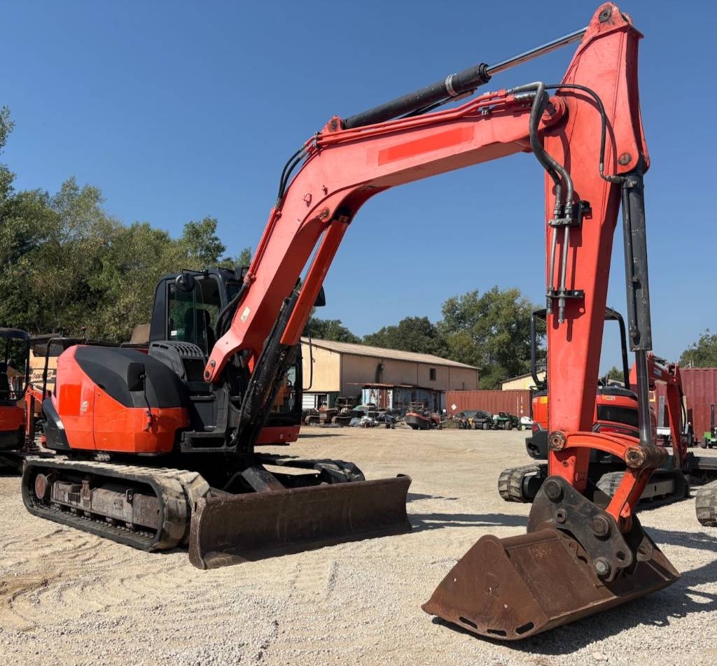 Mini-pelle Kubota KX 080-4 — occasion 2018, 2 870 h
