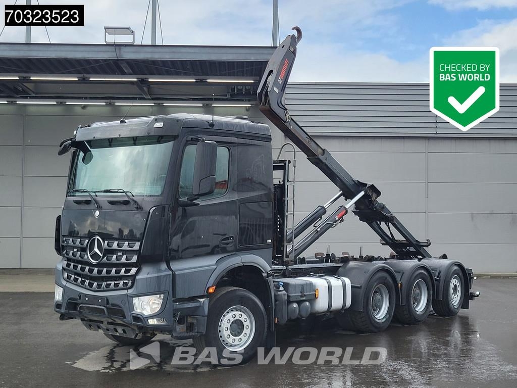 Mercedes-Benz Arocs 3253 Arocs 8X4 HIAB XR24ZL59 containersystem
