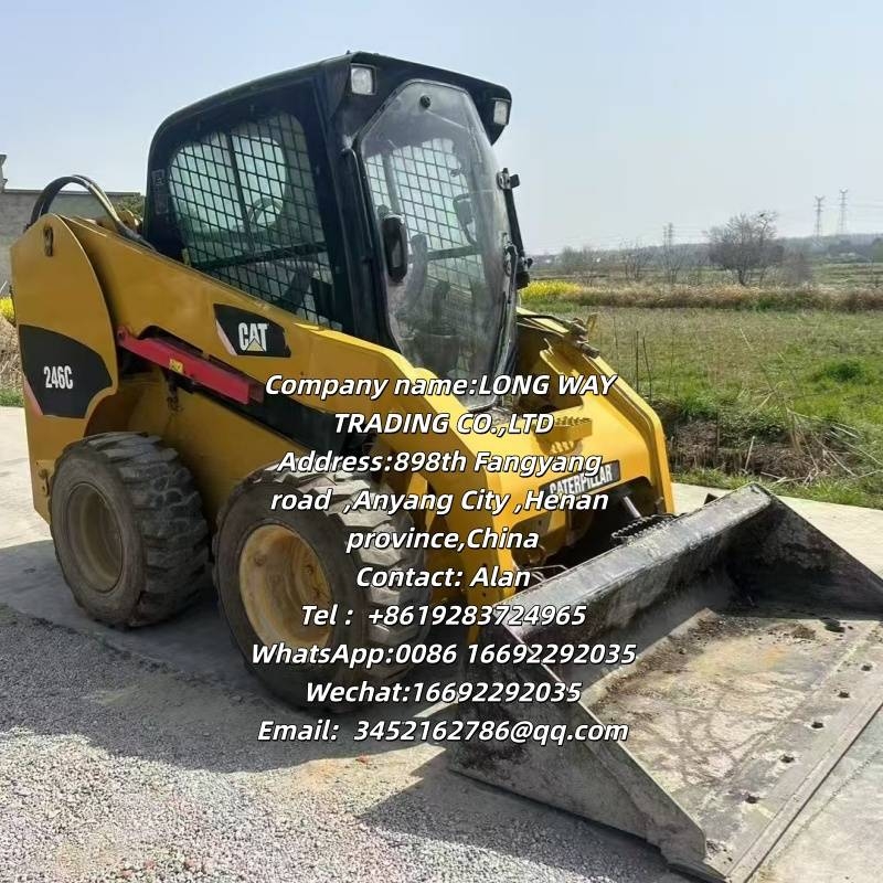 Chargeuse compacte Caterpillar 246 C — occasion 2021, 400 h