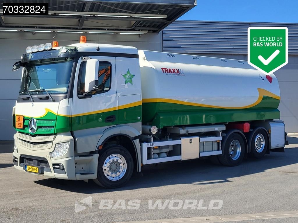 Mercedes-Benz Actros 2545 Actros 6X2 NL-Truck 22.600 liter LAG F