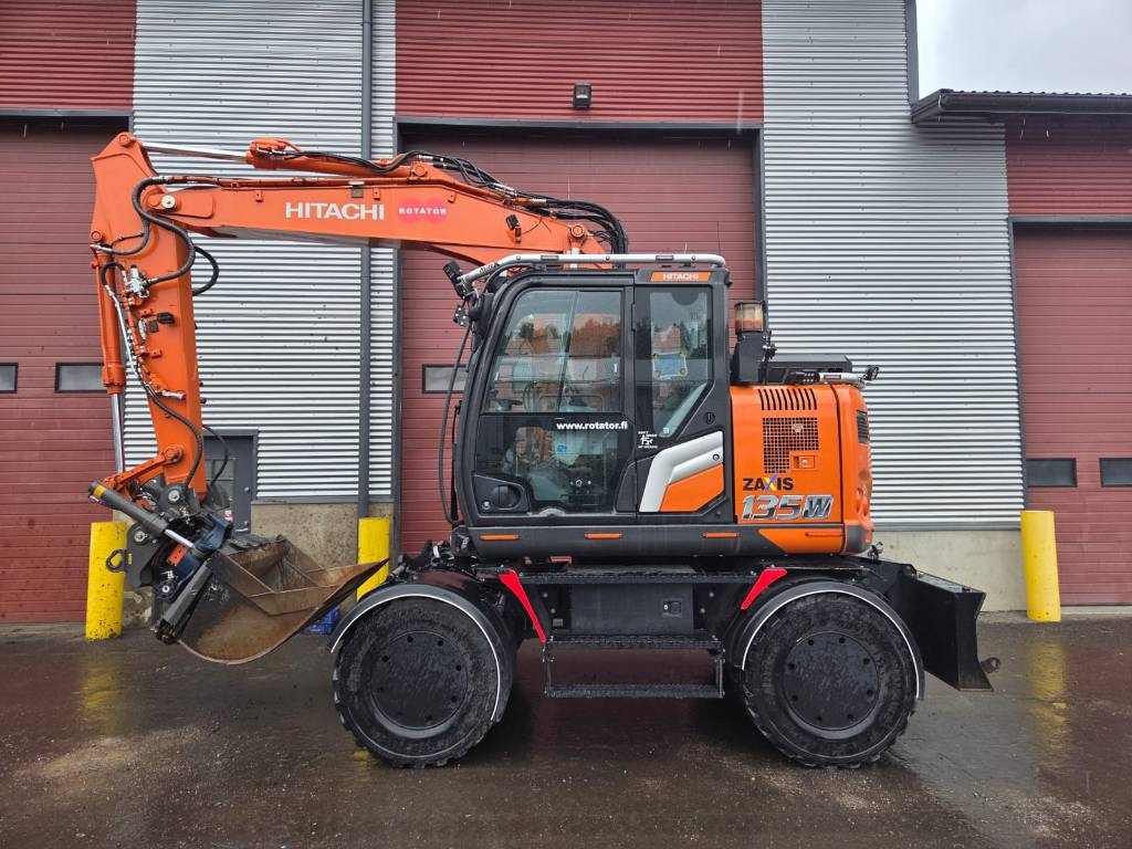 Hitachi ZX 135 W-7 Rotator, Traction equipment, StageV