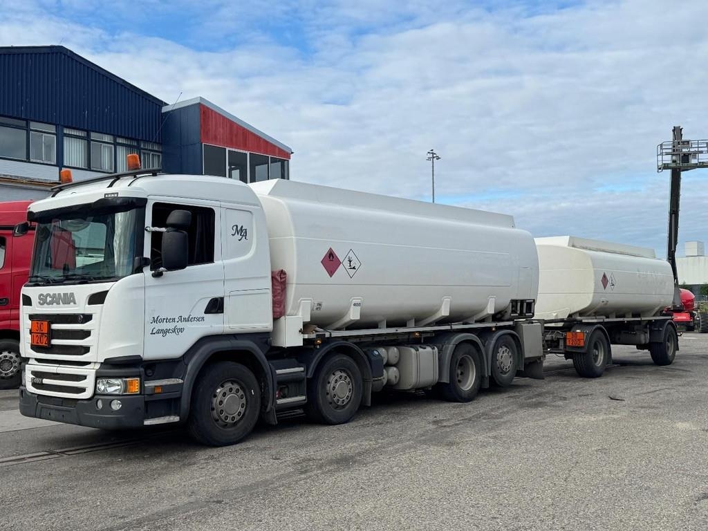 Scania G450 8X2 + 24.000 LITER TANK + 5 COMPARTIMENTS + H