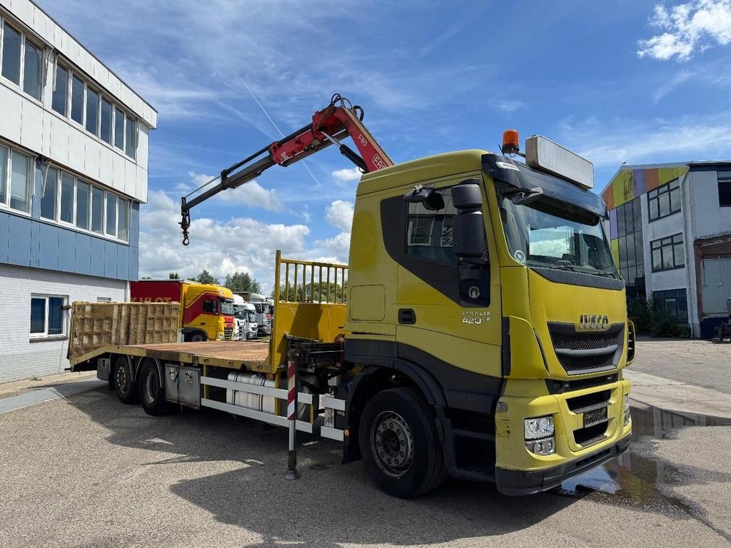 Iveco Stralis 420 6X2 EURO 6 + FASSI F80A.0.23 + HYDRAUL