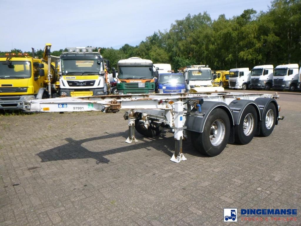 LAG 3-axle container trailer 20 ft