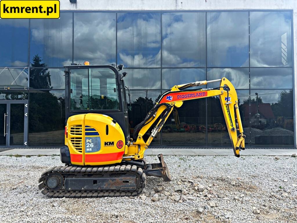 Komatsu PC 26 MR-3 MINI-KOPARKA 2021R | JCB 8015, 8016, 80