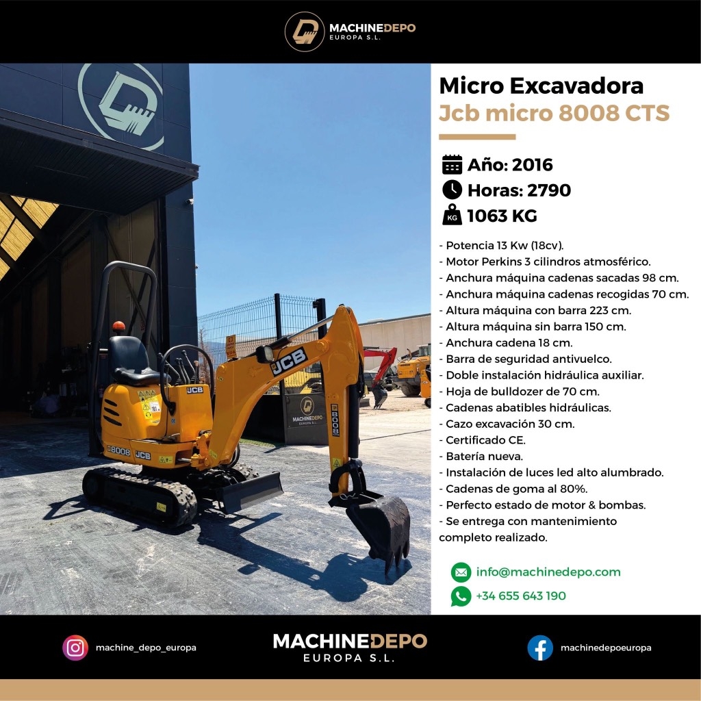JCB 8008 CTS