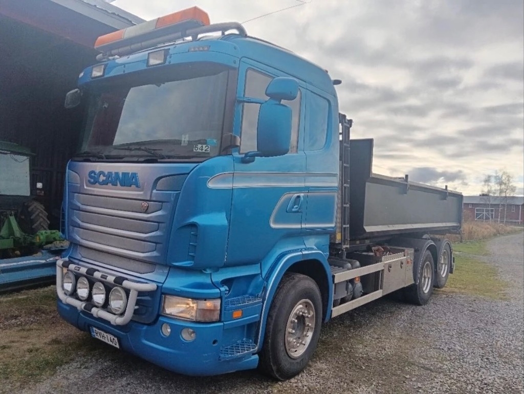 Camion ampliroll Scania R 480 — occasion 2011