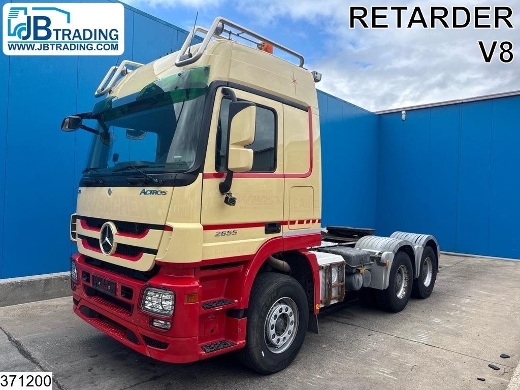 Mercedes-Benz Actros 2655 6x4, EURO 5, V8, Retarder, Hydraulic