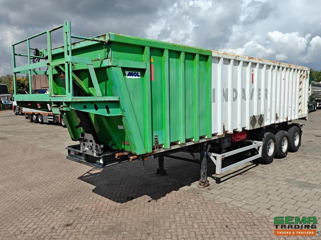 Semi-remorque benne MOL K812.27TRI 48m³ Hardox Tipper - Liquid-Tight - Ste — occasion 2008
